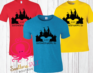 Disney World 2017 Adult T-Shirt - southernsaltboutique