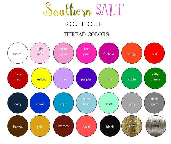 Monogrammed Pillow Case - you pick font and thread color - southernsaltboutique