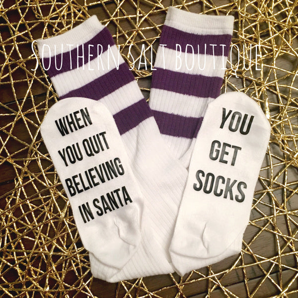 If you can read this..bring me a book - Funny Socks - Custom Saying Socks - Christmas Gift - southernsaltboutique