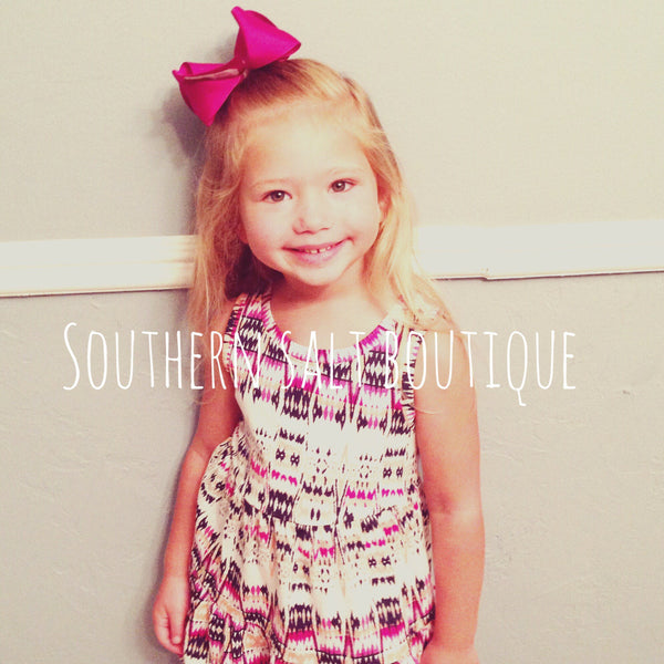 Five Large Solid Bows - YOU PICK COLORS - southernsaltboutique