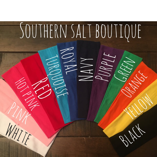 R + F Headband - Customized Headband - southernsaltboutique