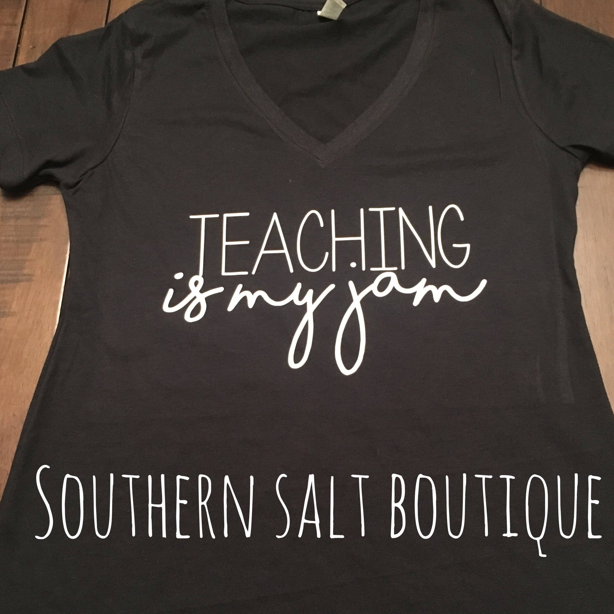 Teaching is my jam teacher T Shirt - Teacher Shirt - Funny Shirt - southernsaltboutique