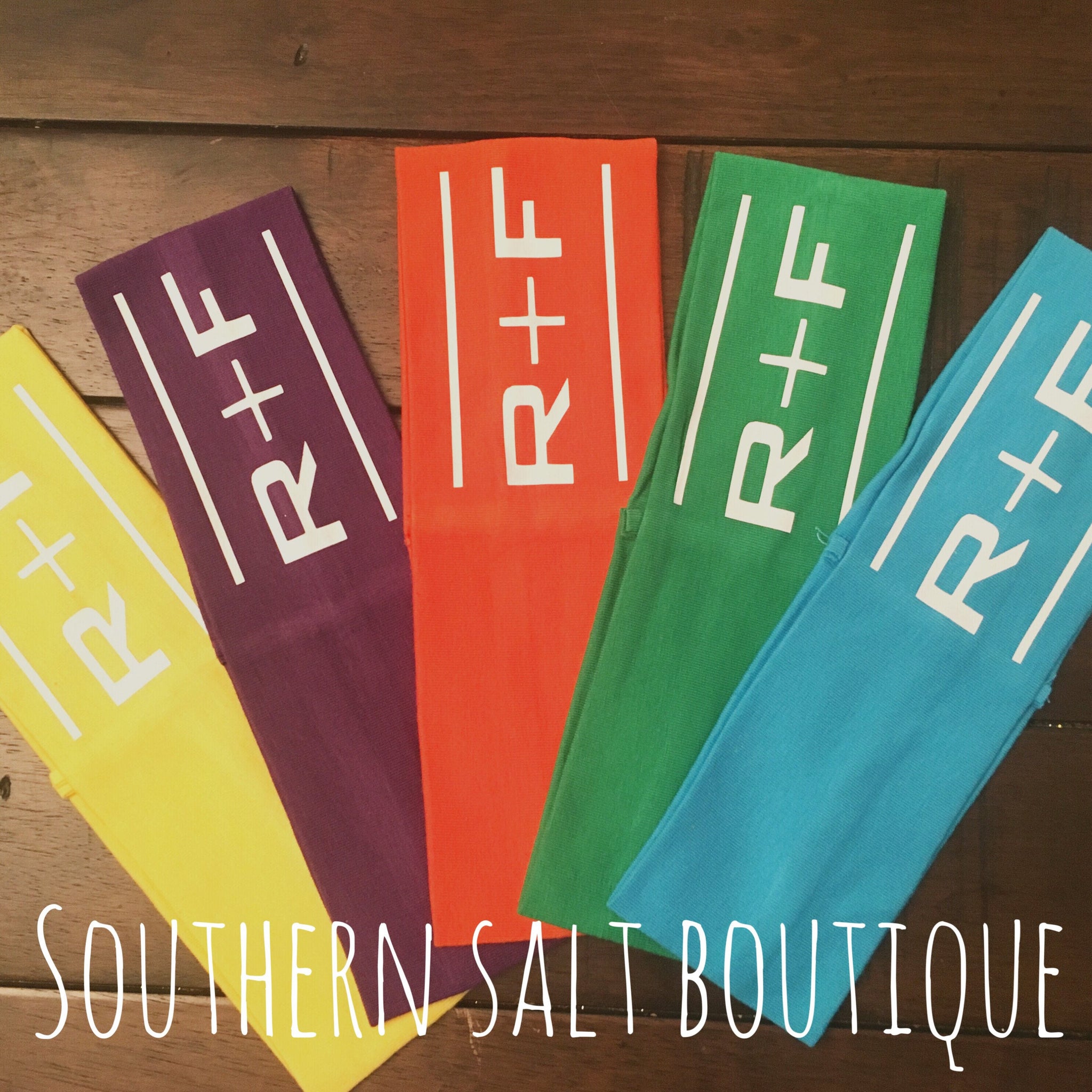 R + F Headband - Customized Headband - southernsaltboutique